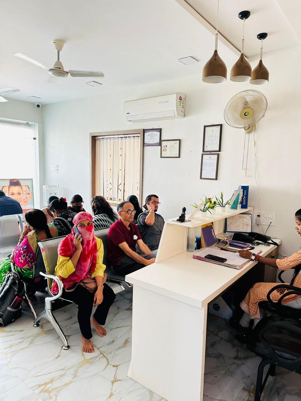 Mesotherapy hair treatment clinic